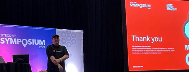 Sitecore Symposium - laatste ontwikkelingen